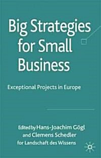 Big Strategies for Small Business : Exceptional Projects in Europe (Hardcover)