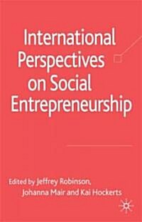 International Perspectives on Social Entrepreneurship (Hardcover)