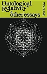 [중고] Ontological Relativity and Other Essays (Paperback)