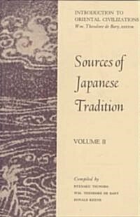 Sources of Japanese Tradition: 1600 to 2000 (Paperback)