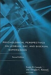 Psychological Perspectives on Lesbian, Gay, and Bisexual Experiences (Paperback, 2)