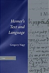 Homers Text and Language (Hardcover)
