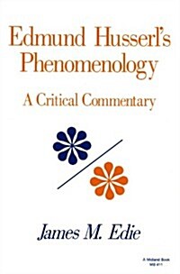 Edmund Husserls Phenomenology (Paperback)