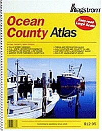 Hagstrom Ocean County Atlas: Large Scale Edition (Paperback, 7th)