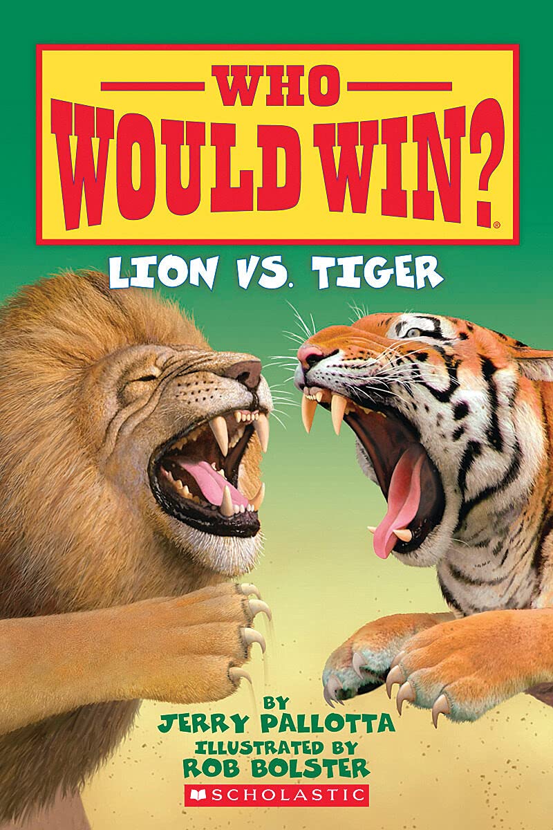 [중고] Lion vs. Tiger (Who Would Win?) (Paperback)