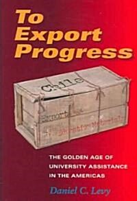 To Export Progress (Hardcover)