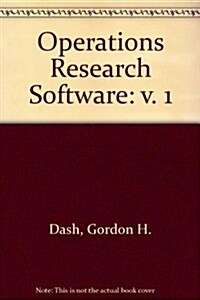 Operations Research Software (Hardcover)
