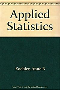 Applied Statistics (Paperback, Disk)