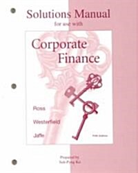 Corporate Finance (Paperback, Solution Manual)