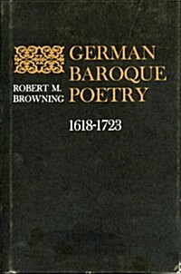 German Baroque Poetry (Hardcover)