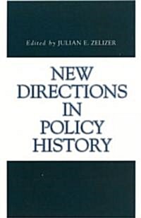 New Directions in Policy History (Paperback)