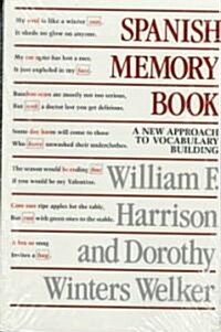 Spanish Memory Book: A New Approach to Vocabulary Building (Paperback)