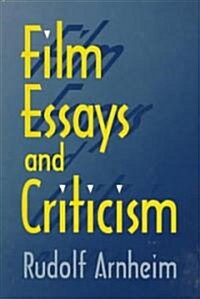 Film Essays and Criticism (Paperback)