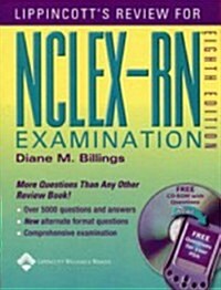 [중고] Lippincott‘s Review for NCLEX-RN® (Lippincott‘s Q&A Review for NCLEX-RN (W/CD)) (Paperback, 8 Pap/Cdr)