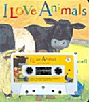 I Love Animals (Board Book + Tape 1개 + Mother Tip)