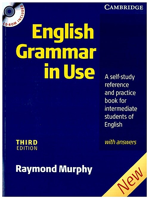 [중고] English Grammar In Use with Answers and CD ROM : A Self-study Reference and Practice Book for Intermediate Students of English (Package, 3 Rev ed)