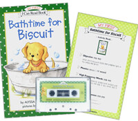 I Can Read My First : Bathtime for Biscuit (Paperback + Activity Book + Tape)