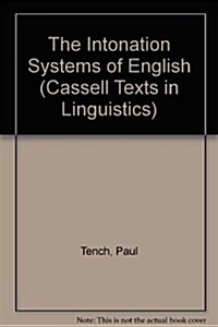 The Intonation Systems of English (Hardcover)