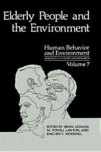 Elderly People and the Environment (Hardcover)