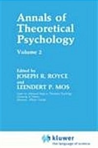 Annals of Theoretical Psychology: Volume 2 (Hardcover, 1984)