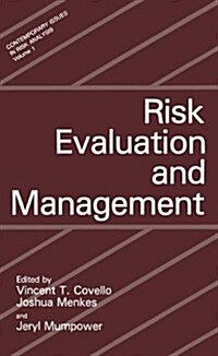 Risk Evaluation and Management (Hardcover)