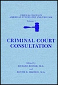 Criminal Court Consultation (Hardcover)