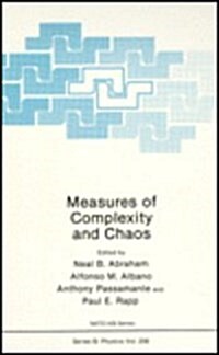 Measures of Complexity and Chaos (Hardcover)