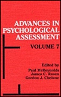 Advances in Psychological Assessment: Volume 7 (Hardcover)
