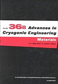 Advances in Cryogenic Engineering Materials: Part a (Hardcover, 1990)
