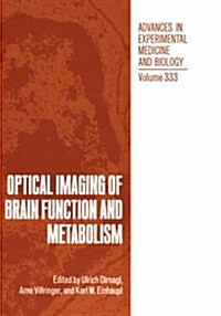 Optical Imaging of Brain Function and Metabolism (Hardcover, 1993)