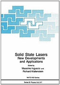 Solid State Lasers: New Developments and Applications (Hardcover)