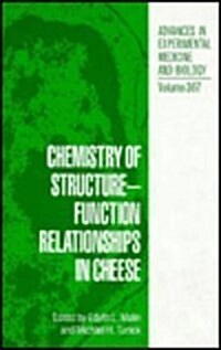Chemistry of Structure - Function Relationships in Cheese (Hardcover)