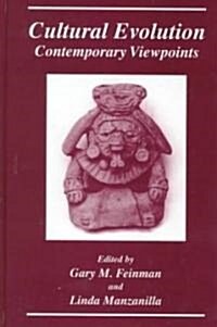 Cultural Evolution: Contemporary Viewpoints (Hardcover, 2000)