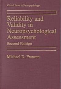 Reliability and Validity in Neuropsychological Assessment (Hardcover, 2)