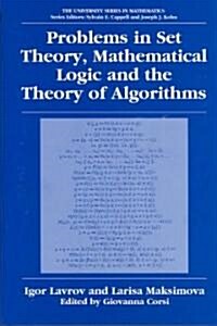 Problems in Set Theory, Mathematical Logic and the Theory of Algorithms (Hardcover)