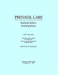 Prenatal Care: Reaching Mothers, Reaching Infants (Paperback)