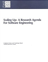Scaling Up: A Research Agenda for Software Engineering (Paperback)