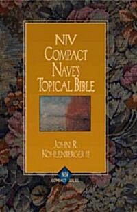 Compact Naves Topical Bible-NIV (Paperback, Supersaver)