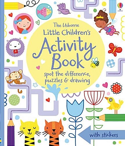 Little Childrens Activity Book spot-the-difference, puzzles and drawing (Paperback)