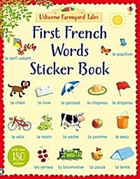 Farmyard Tales First French Words Sticker Book (Paperback)