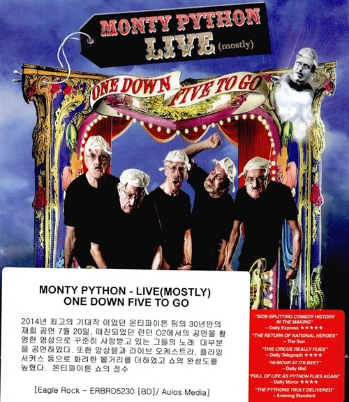 [수입] [블루레이] Monty Python Live (Mostly)