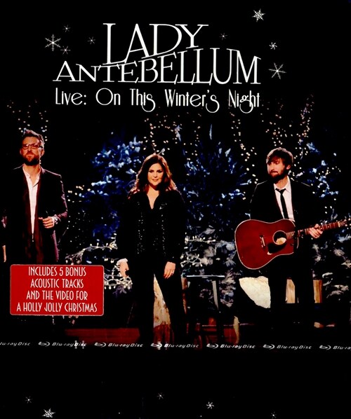 [수입] [블루레이] Lady Antebellum - Live: On This Winters Night