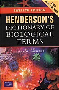 Hendersons Dictionary of Biological Terms (Paperback, 12th)