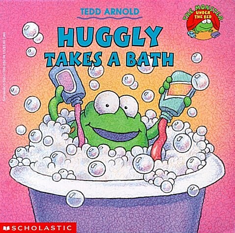 [중고] Huggly Takes A Bath (Paperback)