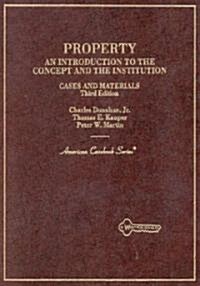 Cases and Materials on Property (Hardcover, 3rd, Subsequent)
