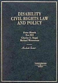 Disability Civil Rights Law and Policy (Hardcover)