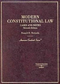 Modern Constitutional Law (Hardcover, 7th)