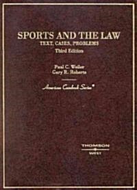 Sports And The Law (Hardcover, 3rd)