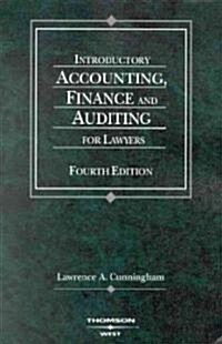 Introductory Accounting, Finance, And Auditing For Lawyers (Paperback)