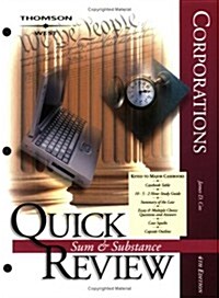 Sum and Substance Quick Review on Corporations (Paperback, 4th)